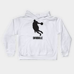 Dribble - Basketball Shirt Kids Hoodie